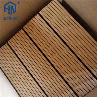 Deck de piso WPC em relevo 3D